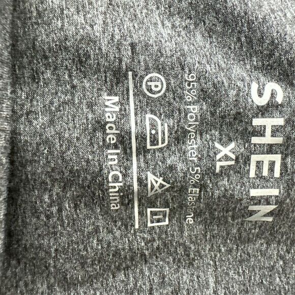 ☘️☘️☘️ Women’s XL Gray Long Sleeve Crew Neck T-Shirt Double Heart Print☘️☘️☘️ - Picture 5 of 8